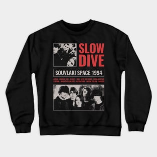 Slowdive - Tribute Graphics Crewneck Sweatshirt